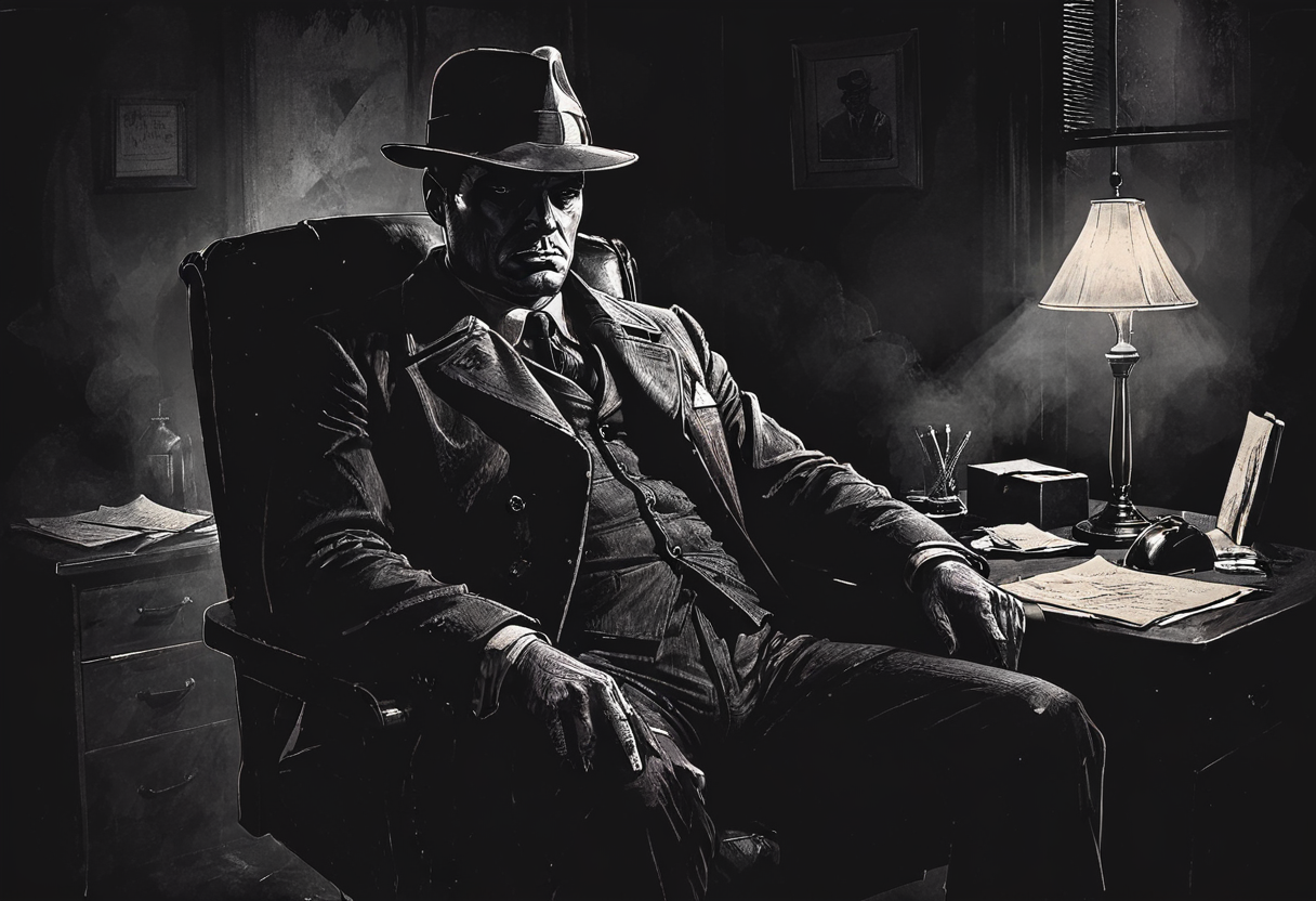 00038-3984710322-drawing of a moody detective asleep sitting in his office chair in his detective office, film noir style, dark room, _lora_add-d.png